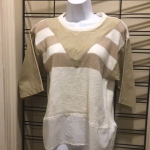 VTG S/M Sweater Medium Ramie Cotton Sweater, Cotton Sleeves, , PolyCotton